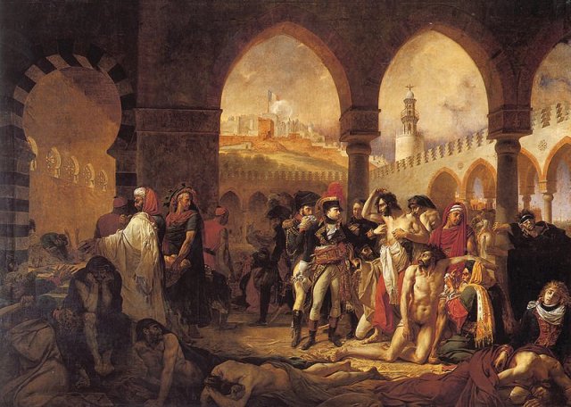 Napoleon Visiting the Plague-Stricken at Jaffa by Antoine-Jean Gros – my  daily art display