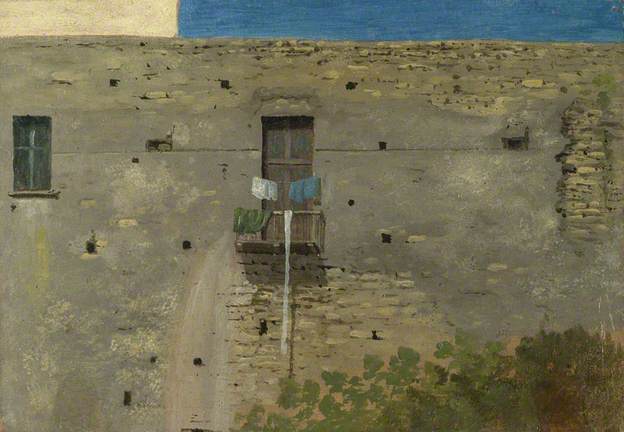 A Wall in Naples by Thomas Jones (1782)