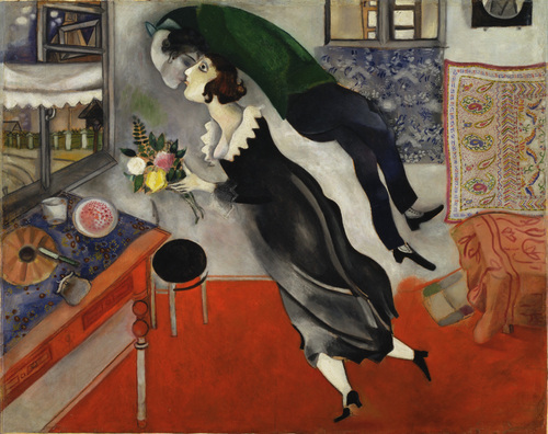 The Birthday by Marc Chagall (1915)