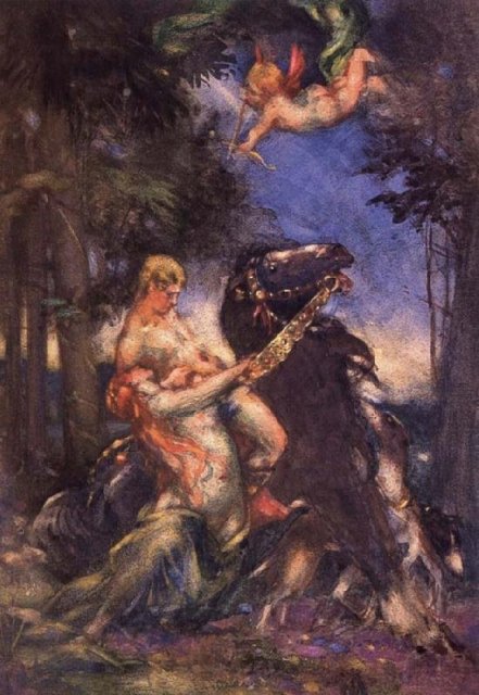 Mythical Scene by Francis Cadell (c.1907)