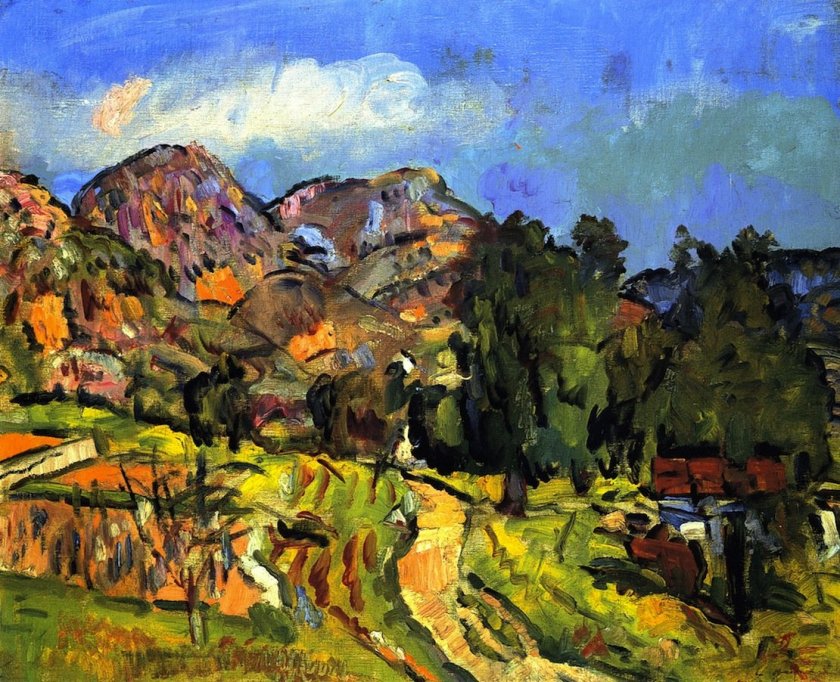 Provencal Landscape by George Leslie Hunter (c.1929)