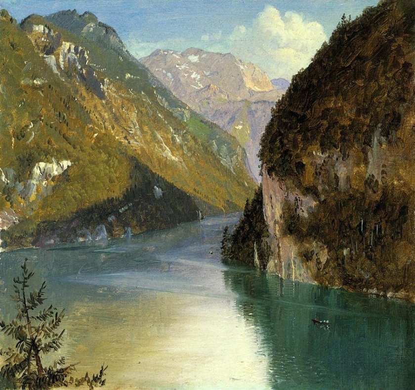 Königsee by Frederic Church (1868)