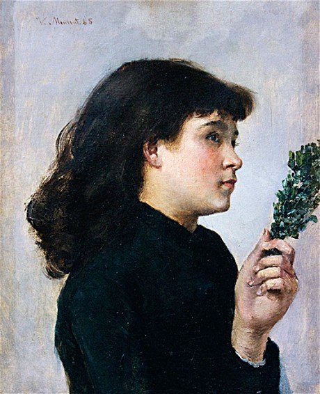 Le Jour des Rameaux by Victorine Meurent (c.1880)