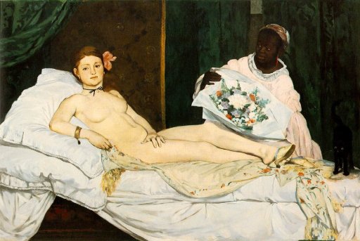 Olympia by Édouard Manet (1863)