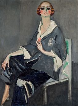 Portrait de Mme Jasmy by Kees van Dongen (1916)