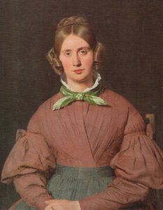 Portrait of the Artist's Wife,Susanne Cecilie Købke by Christen Købke (c.1836)