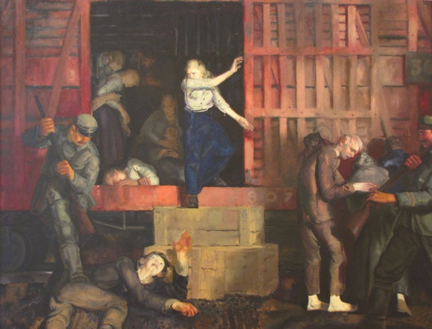 Return of the Useless by George Bellows (1918)