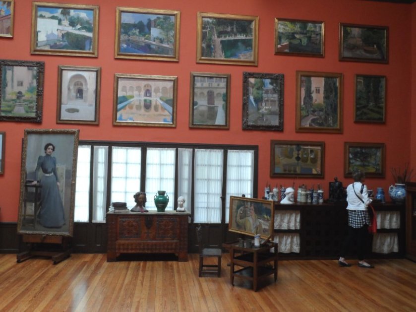 Room inside Sorolla Museum