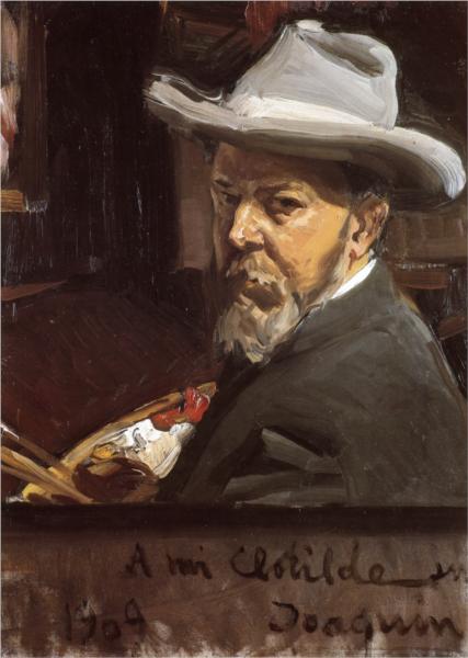 Self Portrait by Joaquín Sorolla (1909)