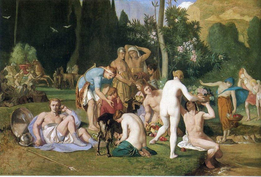 Le Paix (Peace) by Pierre Puvis de Chavannes (1861)