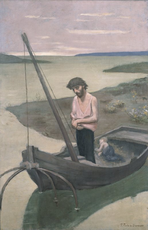 Le Pauvre Pêcheur by Pierre Puvis de Chavannes (1881)  The National Museum of Western Art