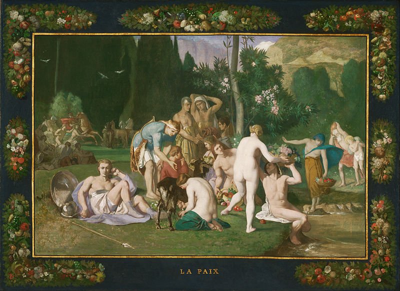 La Paix by Pierre Puvis de Chavannes (1867) Philadelphia Museum of Art