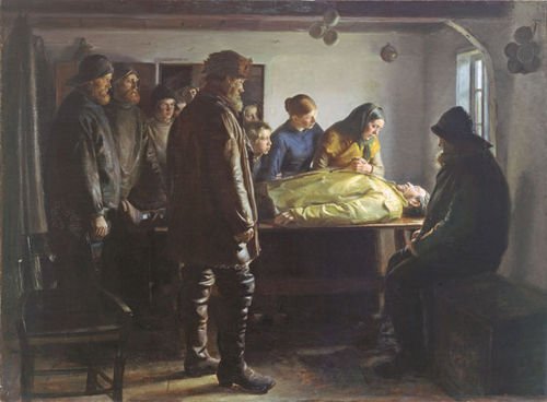 The Drowned  by Michael Ancher (1896)