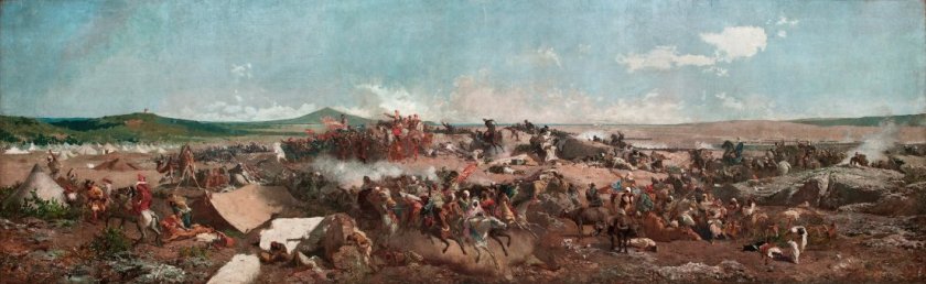 Battle of Teutan by Mariano Fortuny 