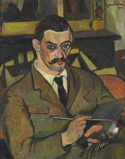 Portrait of her son Maurice Utrillo by Suzanne Valadon