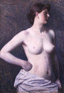 Suzanne Valadon by Pierre Puvis de Chavannes (1880)