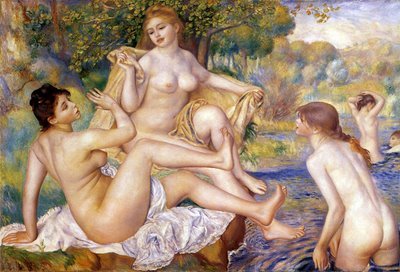 The Bathers by Renoir (1887)