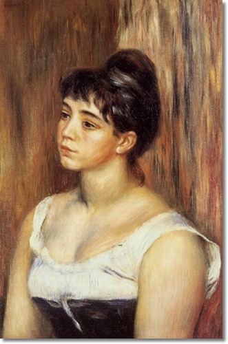 Suzanne Valadon by Pierre Auguste Renoir (1885)