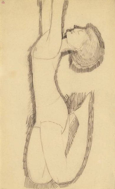 Anna Akhmatova as ‘Acrobat’ by Modigliani