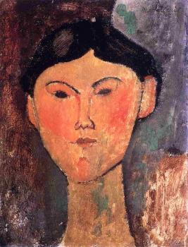 Beatrice Hastings by Modigliani (1915)