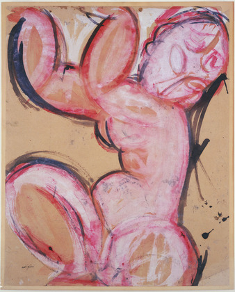 Caryatid by Modigliani (1914) MOMA New York