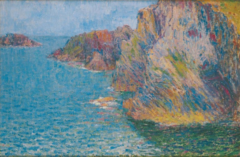La Pointe de Morestil par mer calme by John Peter Russell (1901)