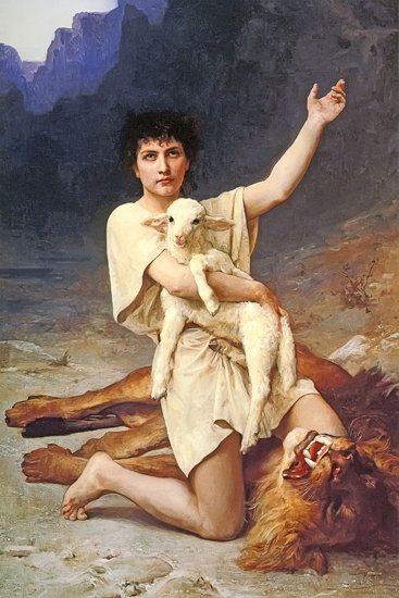 The Shepherd David by Elizabeth Jane Gardner (1895)