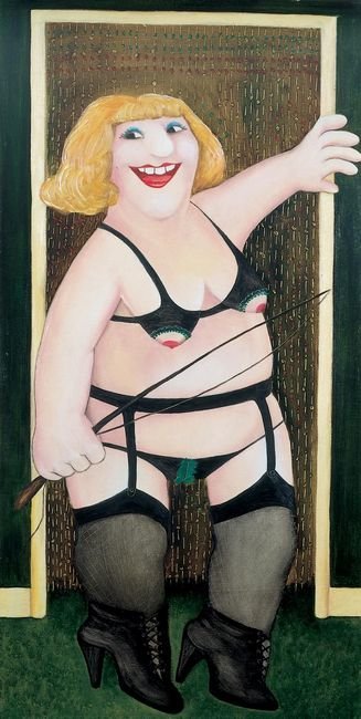 Anybody for a Whipping by Beryl Cook (1972)