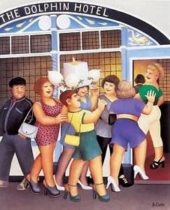 Hen Night by Beryl Cook (1995)