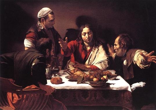 Supper at Erasmus by Caravaggio