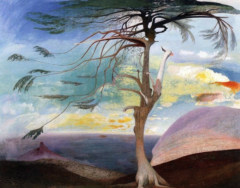 The Solitary Cedar by Csontváry (1907)