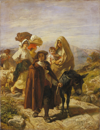 Peasants of the Béarn by Roqueplan (1846)