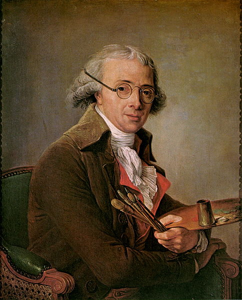 Portrait of François André Vincent by  Adélaïde Labille-Guiard (1795) Louvre, Paris