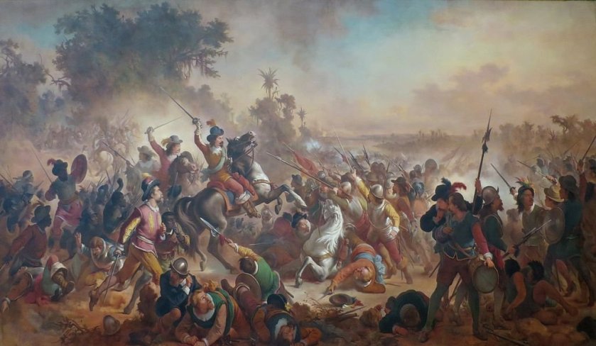 Battle of Guararapes by Victor Meirelles (1879)