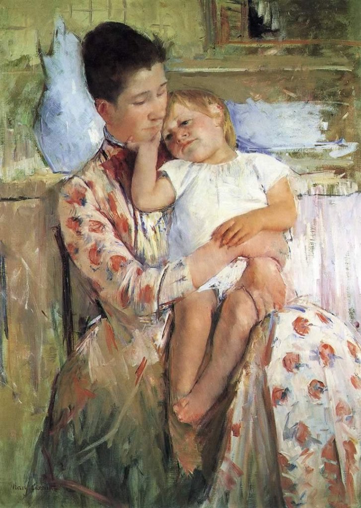 Emmie and her Child by Mary Cassatt (1889)