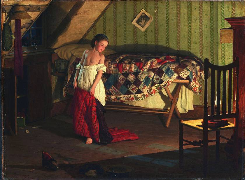 Making a Train by Seymour Joseph Guy (1867)