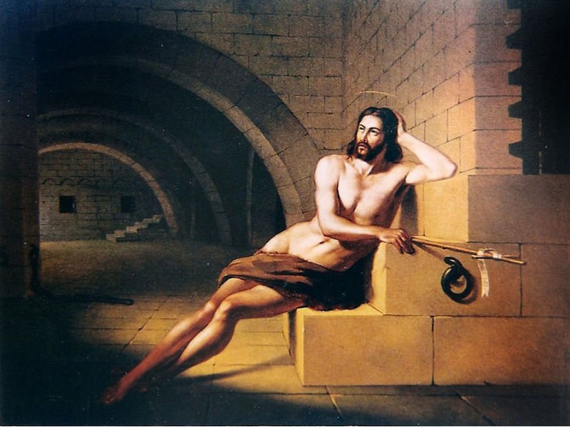 Saint John the Baptist in Prison by Victor Meirelles (1852)