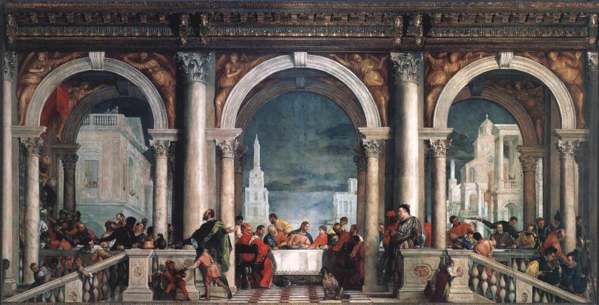 Feast at the House of Levi by Paolo Veronese (1573)