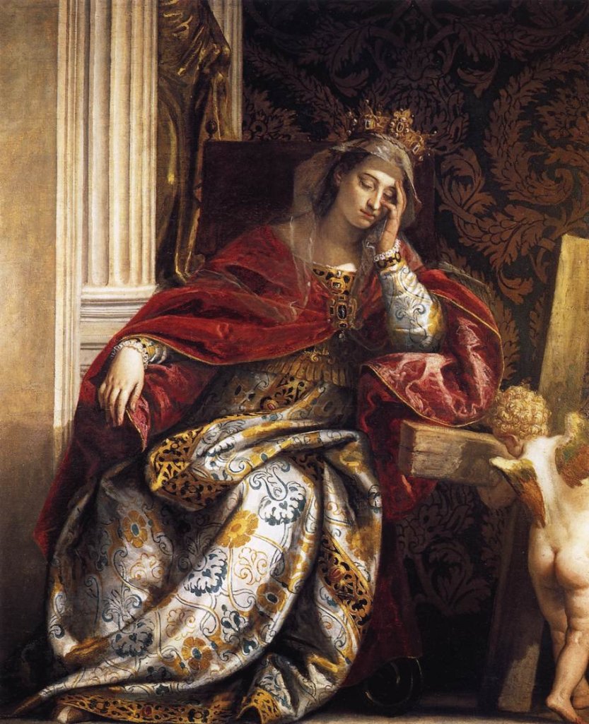 The Dream of Saint Helena by Veronese (c. 1580)  Pinacoteca Vaticana