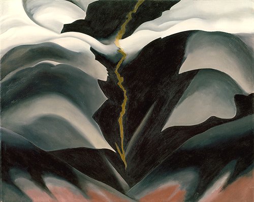 Black Place II by Georgia O'Keefe (1944)