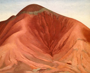 Small Purple Hills by Georgia O'Keefe (1934)