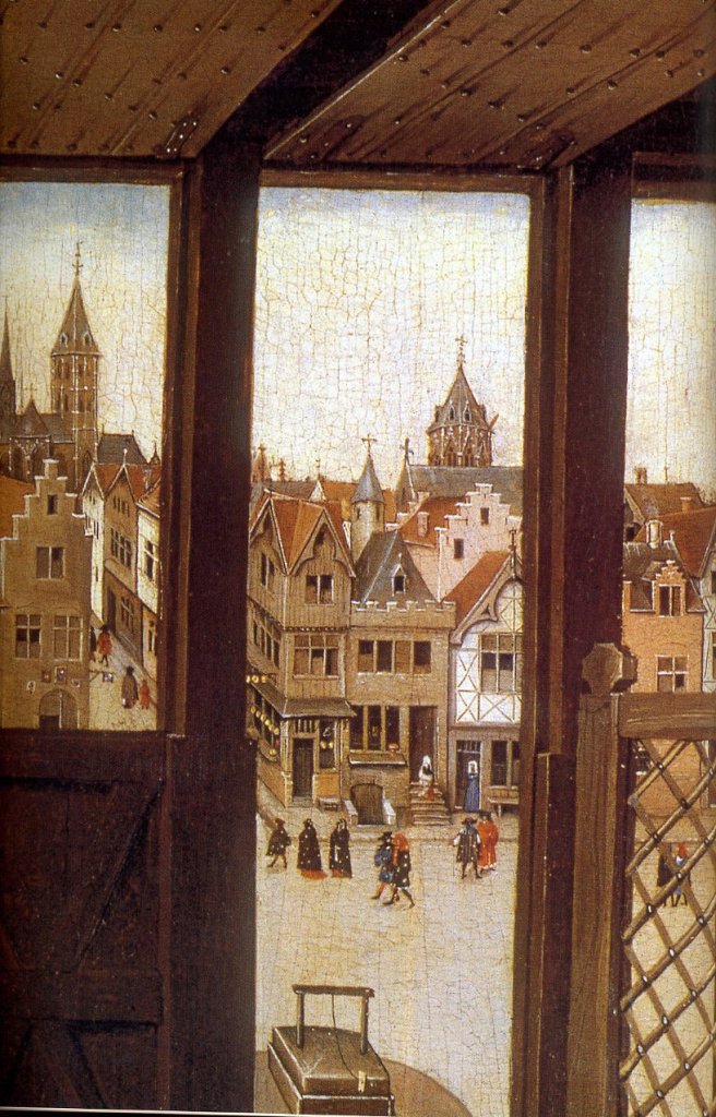 View from window of St Joseph's workshop
