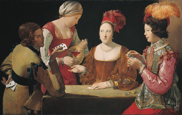 Cheat with Ace of Clubs by Georges de la Tour (c.1634)
