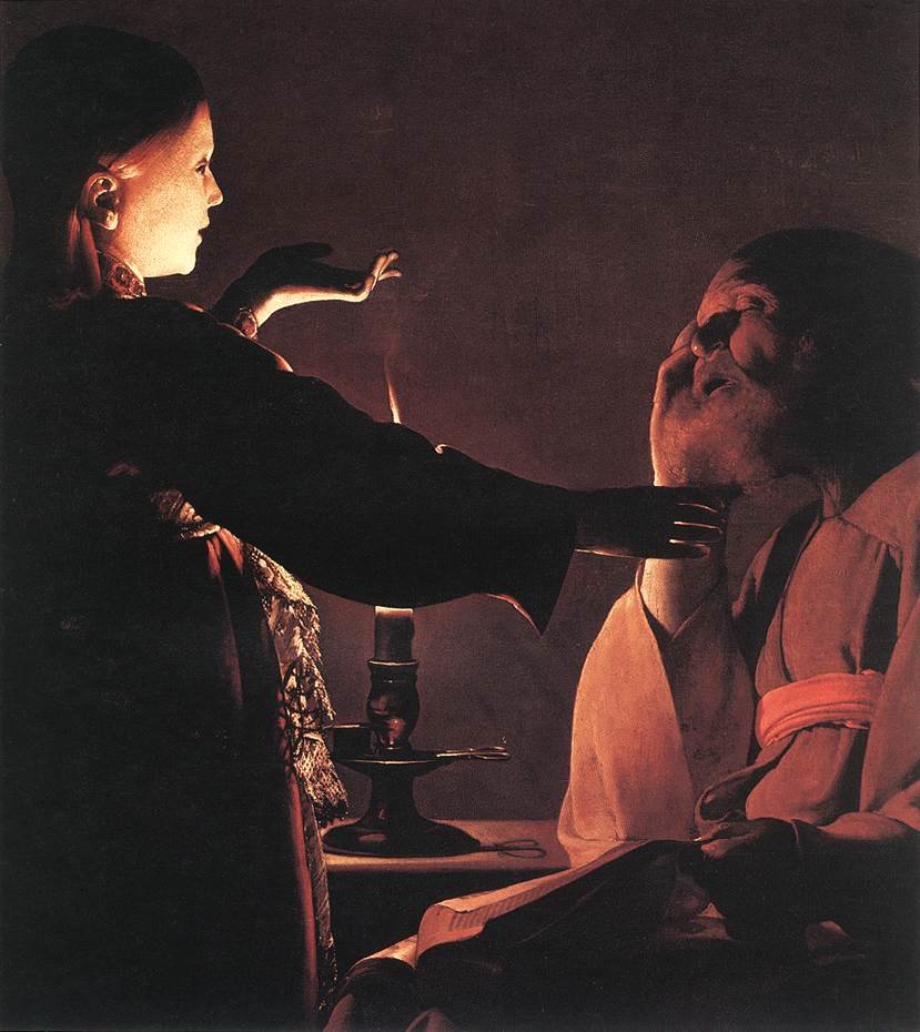 The Dream of St Joseph by Georges de la Tour (c. 1640)