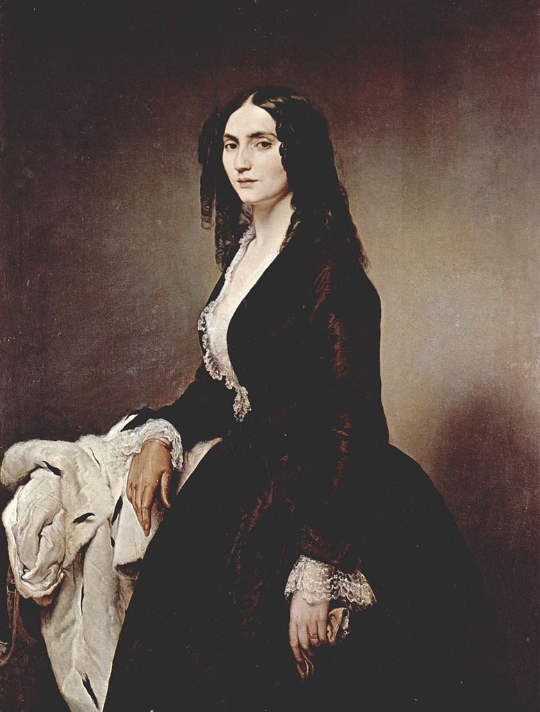 Matilde Juva Branca by Francesco Hayez (1851)