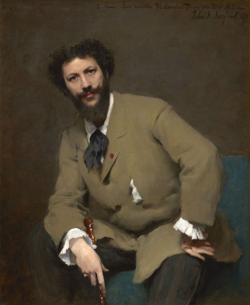 Portrait of Carolus-Duran by John Singer Sargent (1879)