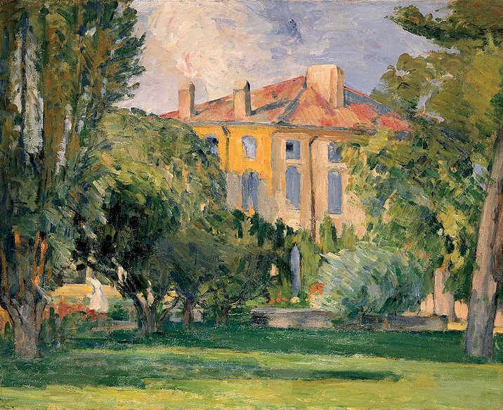 The House of the Jas de Bouffan by Cézanne (1874)