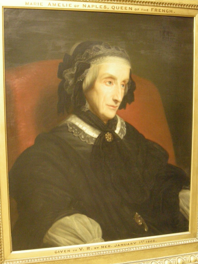 Marie Amélie of Naples, Queen of the French by Ary Scheffer (1857)