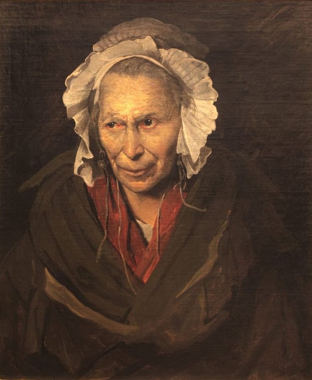 Portrait of a Woman suffering from obsessive envy by Théodore Géricault (1822)