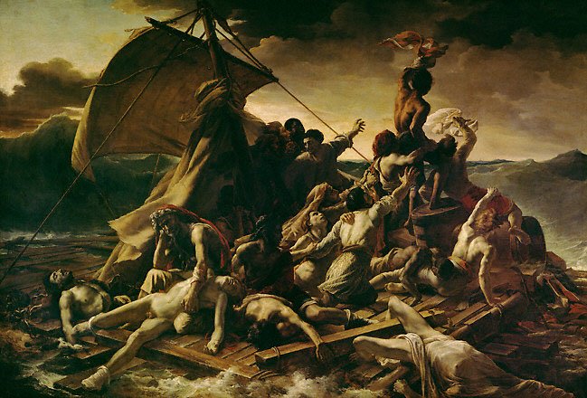 Raft of the Medusa by Théodore Géricault (1819)